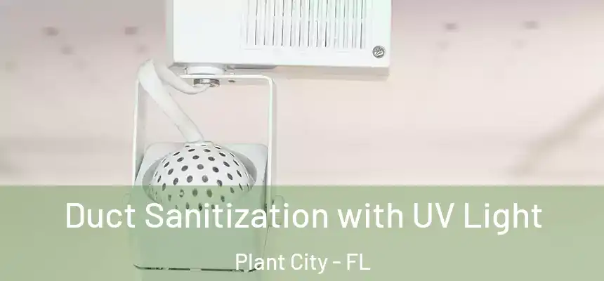  Duct Sanitization with UV Light Plant City - FL