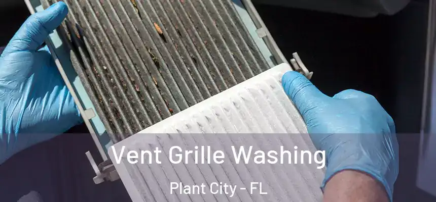 Vent Grille Washing Plant City - FL